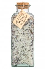 Kúpeľová soľ s kvetmi levandule - veľká flaša