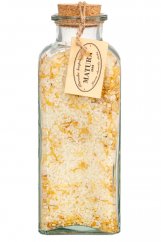 Kúpeľová soľ s nechtíkom a pomarančom - veľká flaša